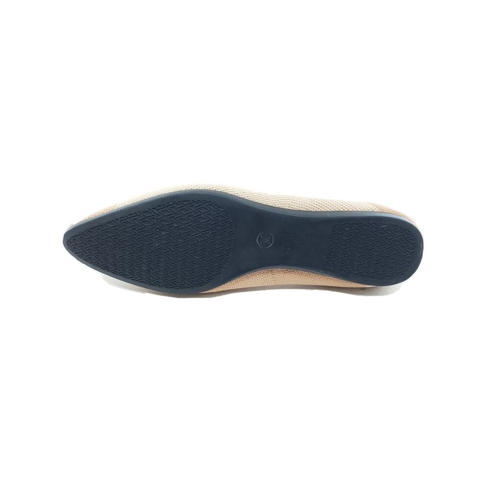 VIVAIA Valencia Pointed Toe Knit Flats Womens Beige Shoes Size 37 US 6.5 - Picture 7 of 10